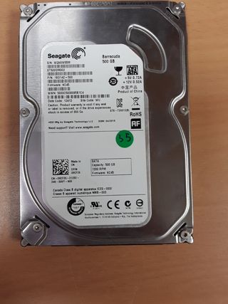 disco duro seagate 500GB