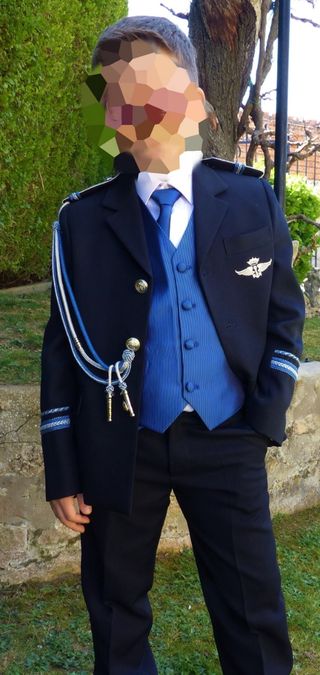 Traje de comunión de Almirante