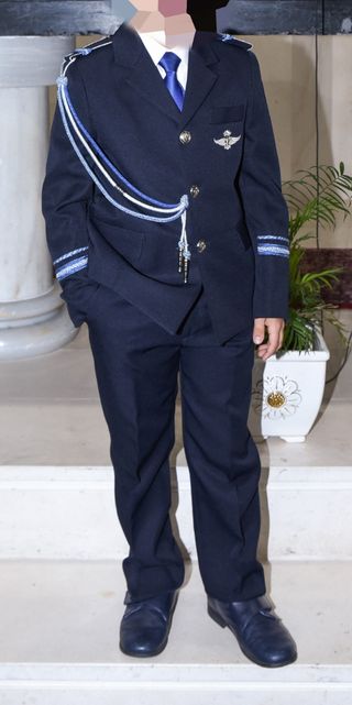 Traje de comunión de Almirante