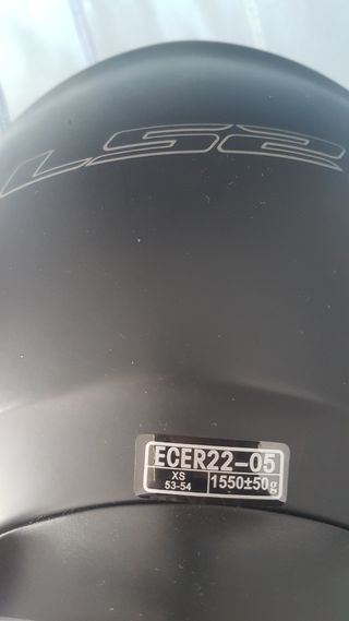 Cascos LS2 Strobe L y XS impecables