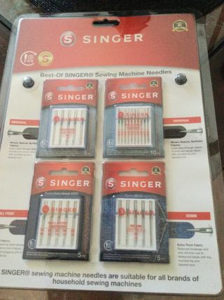 Aguja de coser singer No envio