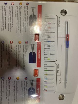 Aguja de coser singer No envio