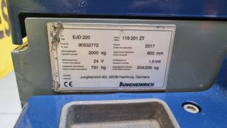 traspaleta apiladora jungheinrich