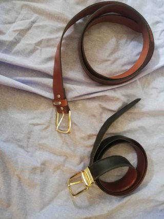 Cinturones y corbatas de caballero