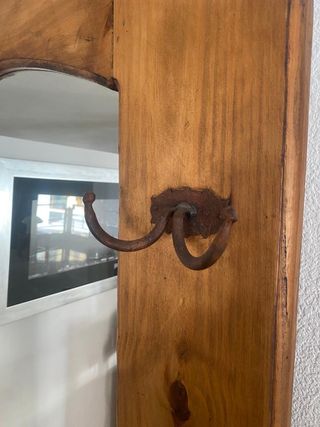 Recibidor madera pino macizo. Nuevo a estrenar.