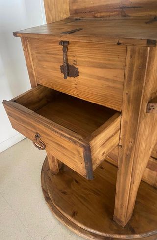 Recibidor madera pino macizo. Nuevo a estrenar.