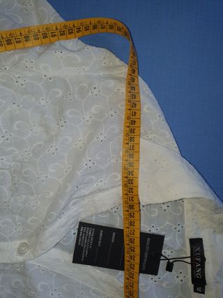 camisa blanca xufang talla 46