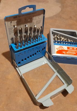 Pack de 3 juegos de 19 brocas HSS