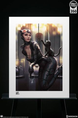 Litografia Catwoman: All Tied Up by Kendrick Lim
