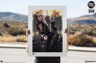 Litografia Catwoman: All Tied Up by Kendrick Lim