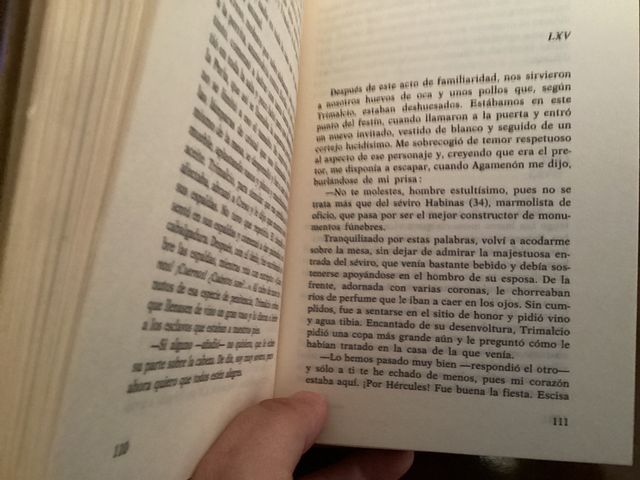 El satíricon Petronio