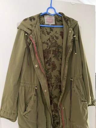 Gabardina verde
