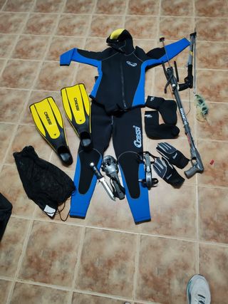 Equipo de buceo con bolsa CressiSub