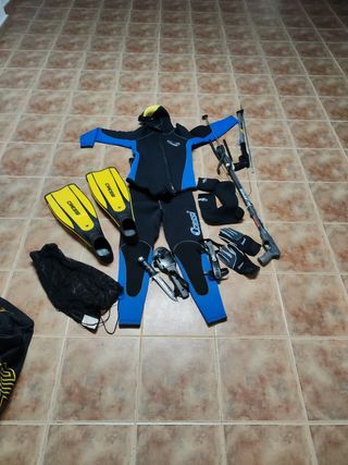 Equipo de buceo con bolsa CressiSub