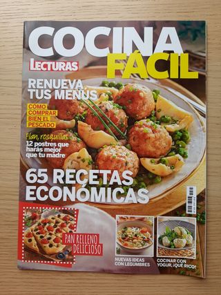3 revistas LOVE COCINA y 5 revistas COCINA FÁCIL