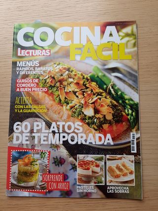 3 revistas LOVE COCINA y 5 revistas COCINA FÁCIL