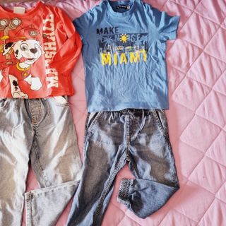 Lotto Stock Bambino 3 / 6 Anni Pantaloni Magliette