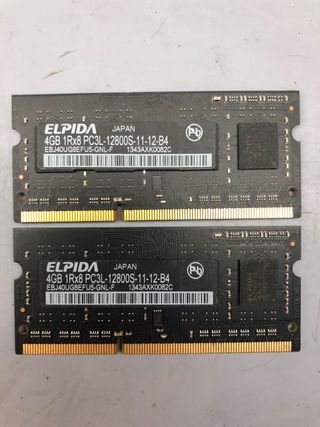 8 Gb (2x4Gb) memoria RAM DDR3