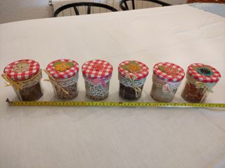 Tarros vintage de vidrio