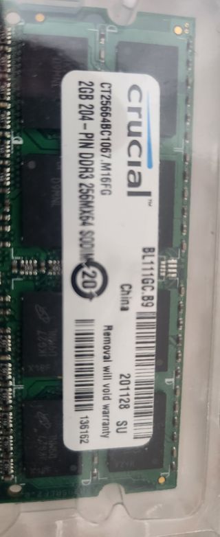 memoria para Mac apple