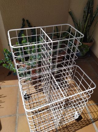 Archivador blanco Póster