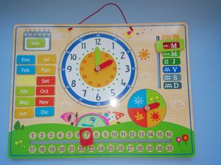 Calendario de madera