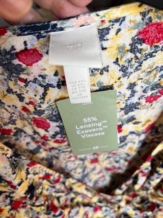 Vestido flores hm tallas grandes