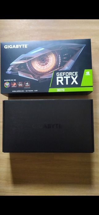 caja vacía NVIDIA GEFORCE RTX 3070