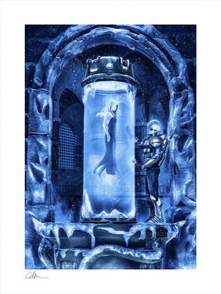 Litografia Mr. Freeze: Heart of Ice 46 x 61 cm. DC