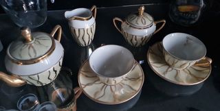 Juego de café o té de porcelana