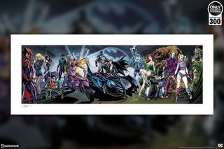 Litografia Batman *50 J. Scott Campbell 96 x 38 cm