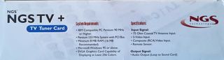 Tarjeta sintonizadora PC NGSTV+