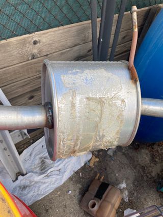 Catalizador y silencioso intermedio accord 1.8