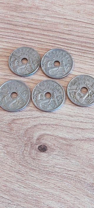 Moneda 50 céntimos de Peseta