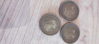 Moneda de 2.5 pesetas de 1953