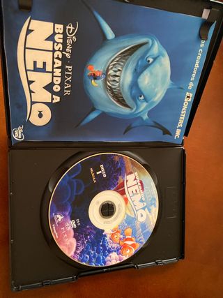 Película dvd buscando a Nemo