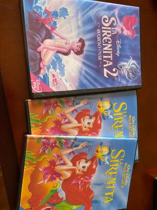 Películas DVD la sirenita