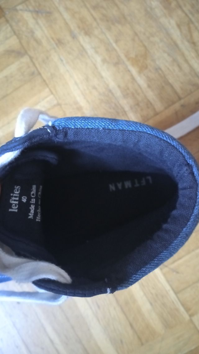 Bota deportiva vaquera