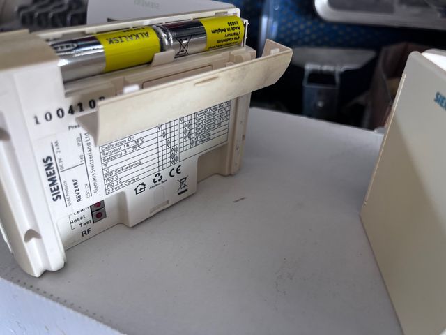 Siemens Rev24rf Cronotermostato Inalambrico Siemens RCC30 Siemens