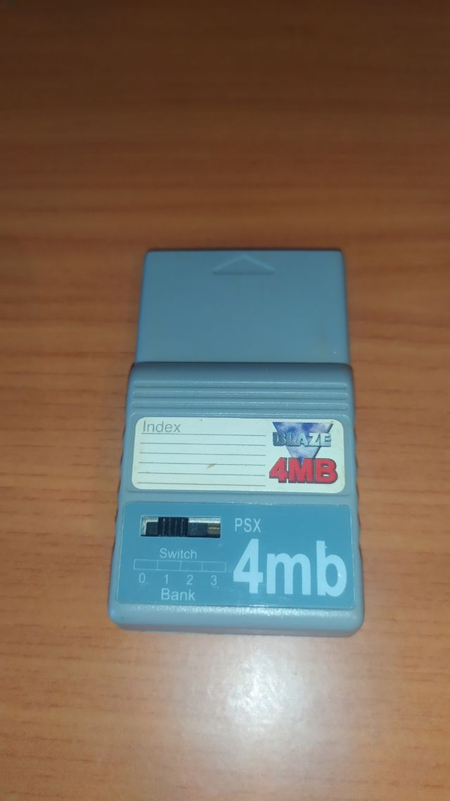MEMORY CARD BLAZE 4MB PSX PS1