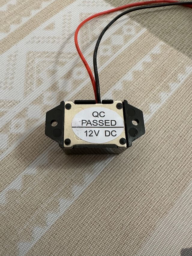 4 buzzer sirena allarme cicalino 12V dc 