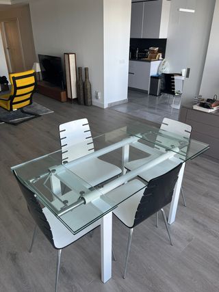 Mesa LUBANA Vente Unique para  interior o exterior