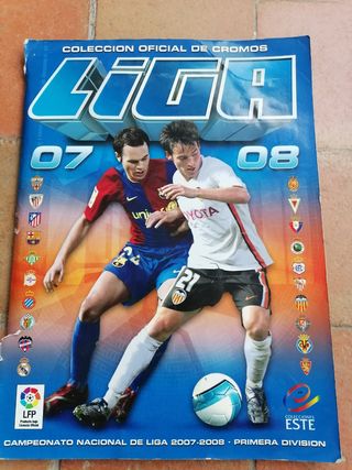 Album cromos La Liga 07/08