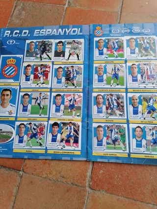 Album cromos La Liga 07/08