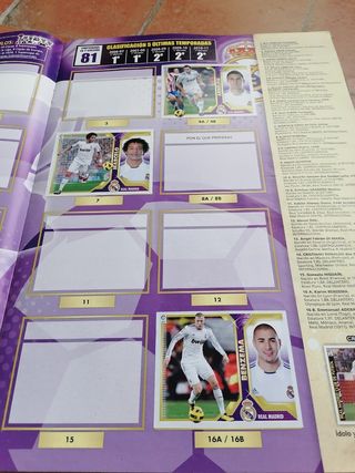Album Cromos oficial Liga BBVA 2011-2012