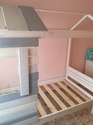 cama casita como nueva