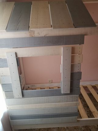 cama casita como nueva