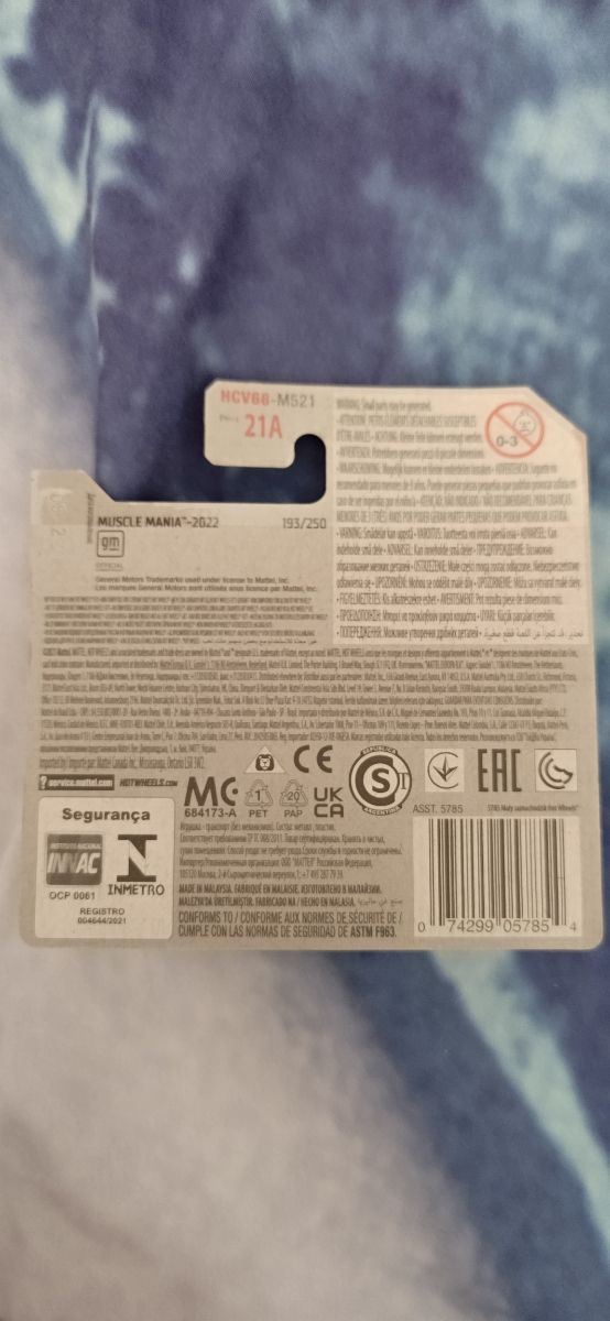 Hot Wheels - 69 Copo Camaro