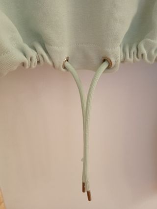 Sudadera verde claro