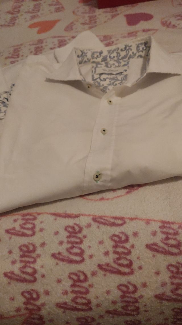 CAMISA BLANCA TONY VARTRANO XXL 2XL